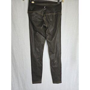 Zyia Active - Crackled Leather Hi Rise 7/8 Leggings- Women's Size 6-8- NWT